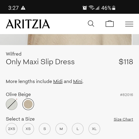 Wilfred Only Maxi Slip Dress - Picture 9 of 9